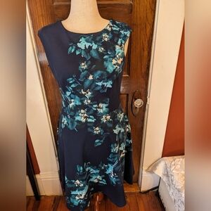 Sleeveless Floral Dress
